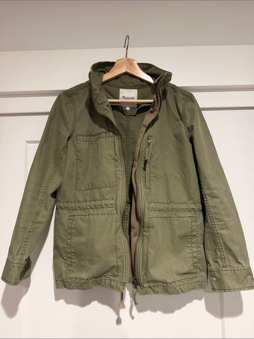 Madewell Olive Green Utility Jacket